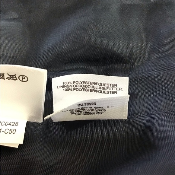 Evan Picone Blue Gray Plaid Blazer Size 10 - Picture 6 of 7